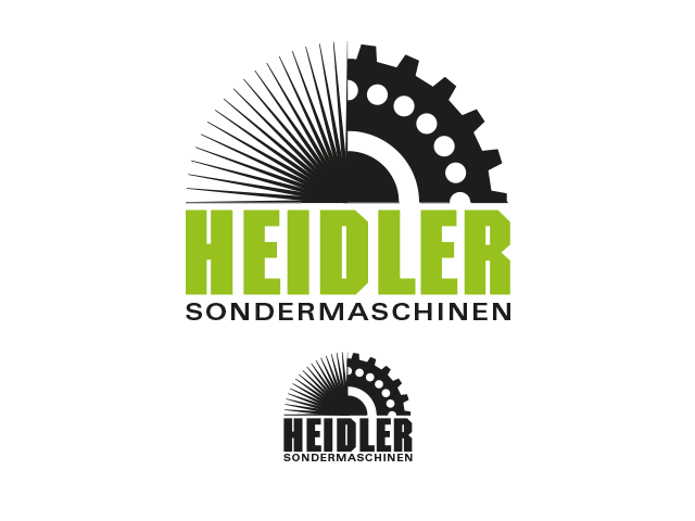 Logo-Design Heider Sondermaschinen, Variante 3